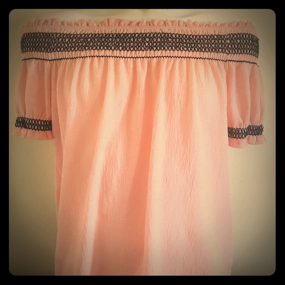 Anthropologie E Hanger M Off the shoulder top